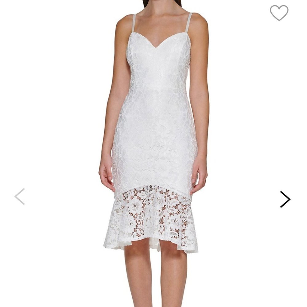Guess Flounce Hem Dress - Picture 1 of 5